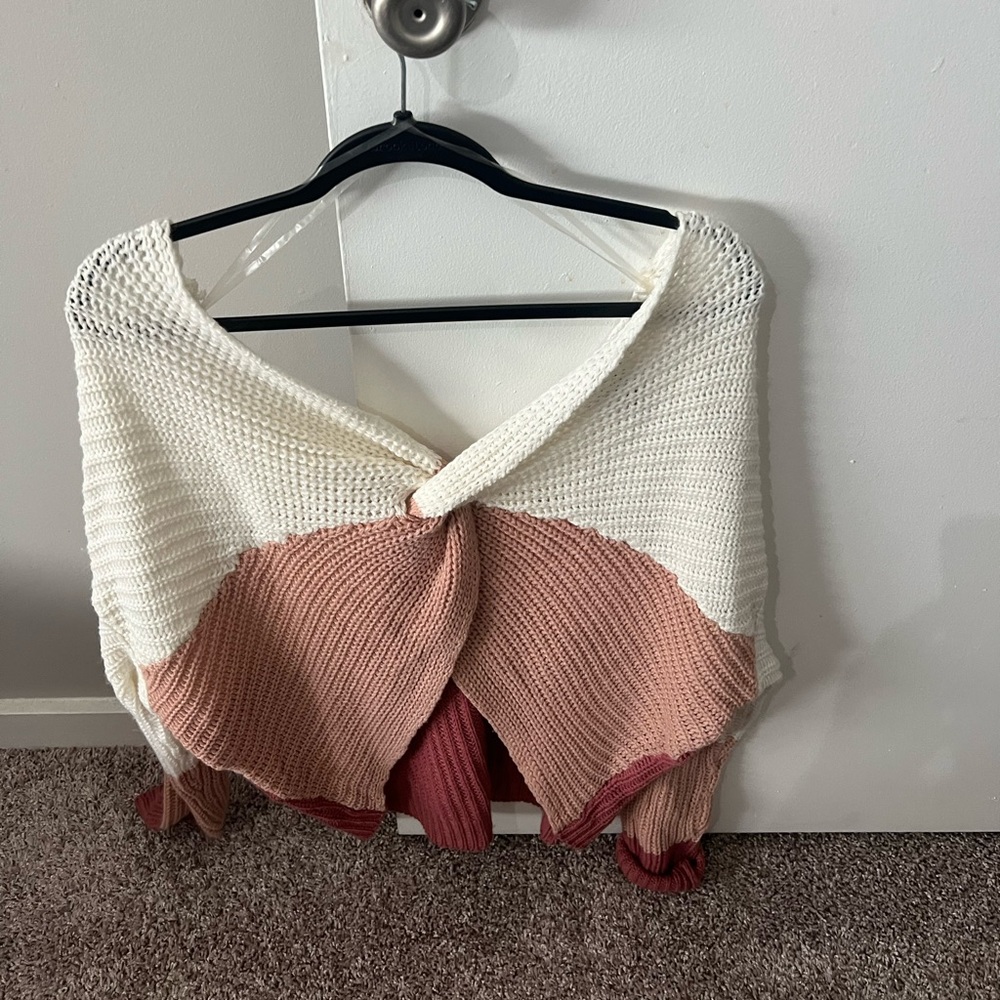 cropped sweater